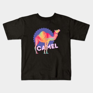 Colourful Camel Kids T-Shirt